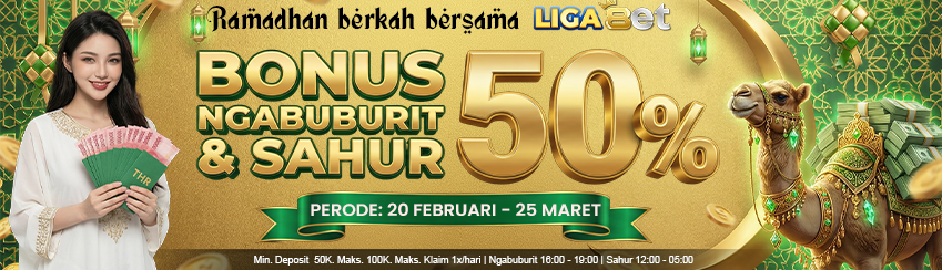 BONUS SPECIAL NGABUBURIT BERSAMA LIGA8ET