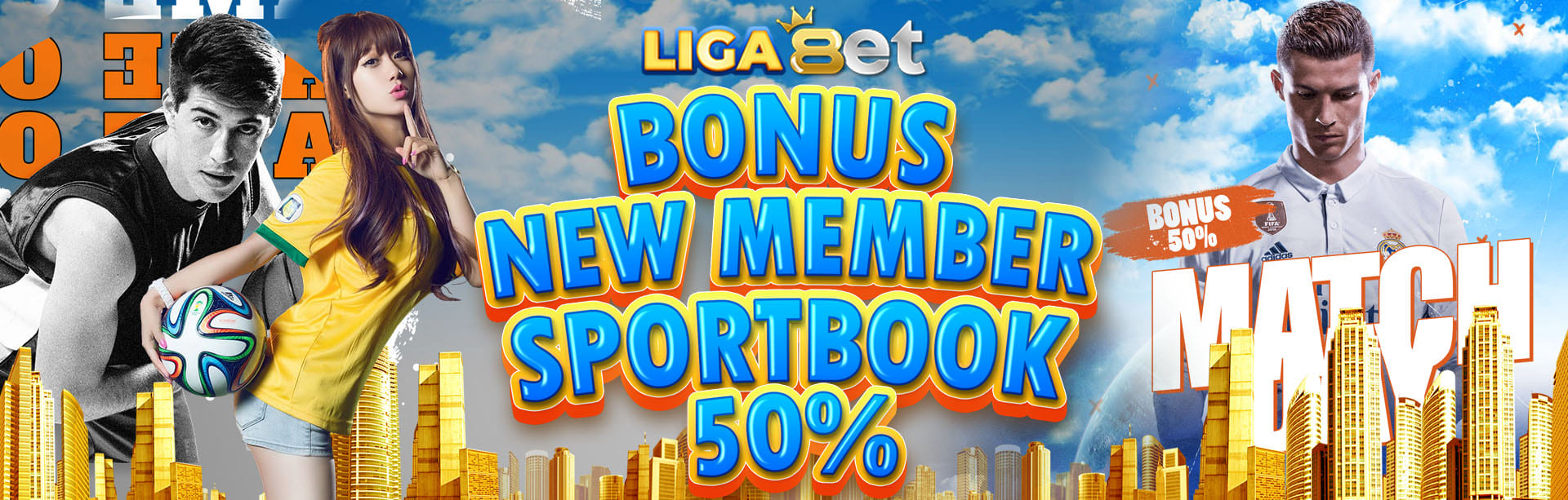 LIGA8ET BONUS NEWMEMBER SPORTBOOK 50%