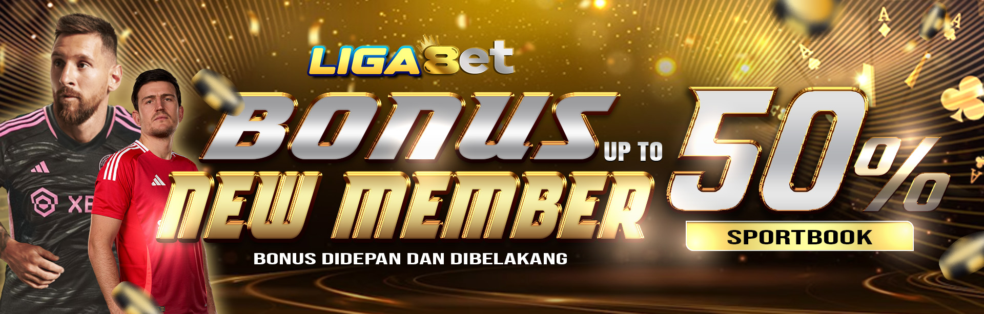 LIGA8ET BONUS NEWMEMBER SPORTBOOK 50%