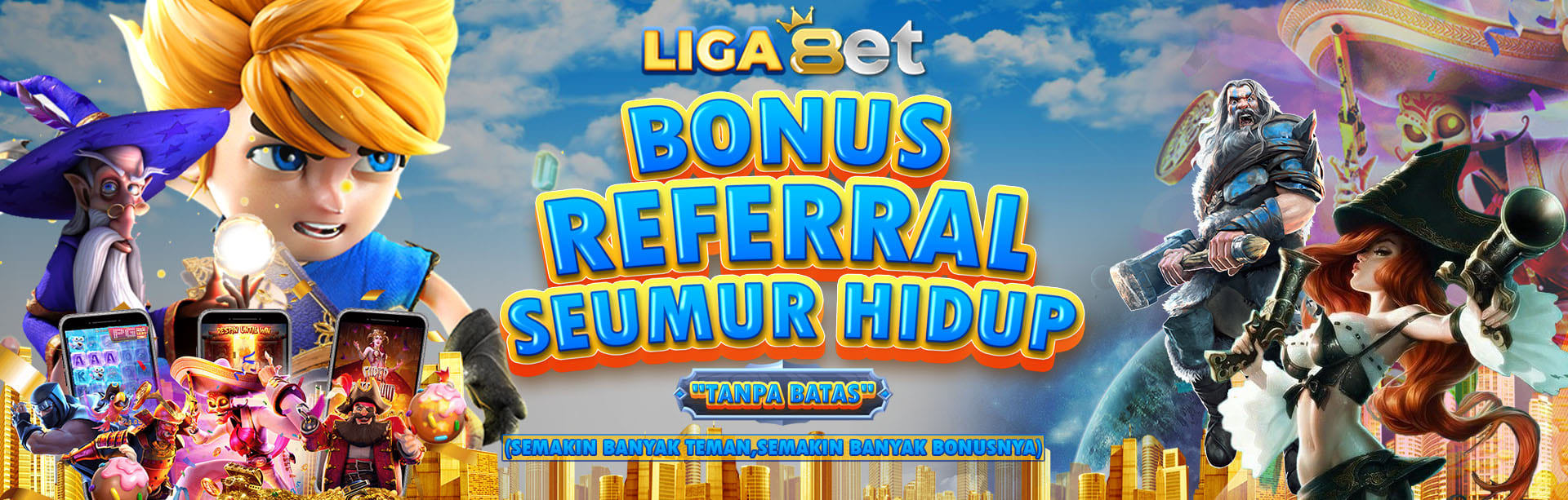 LIGA8ET BONUS REFFERAL 